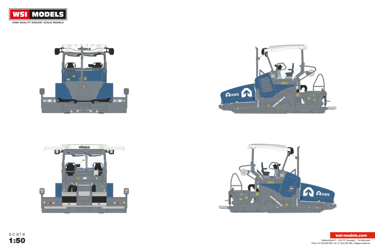 61-2022 -WSI - Vögele Super 1800-3 Deckenfertiger "KWS"
